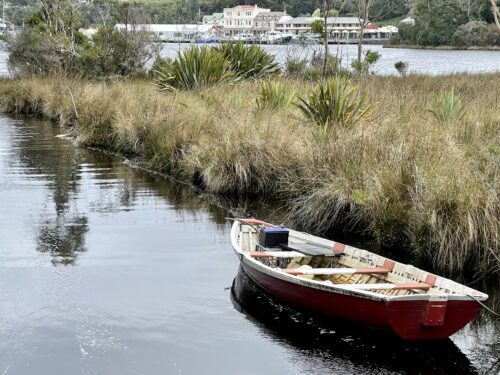 The Port of Strahan on Tasmania's West Coast