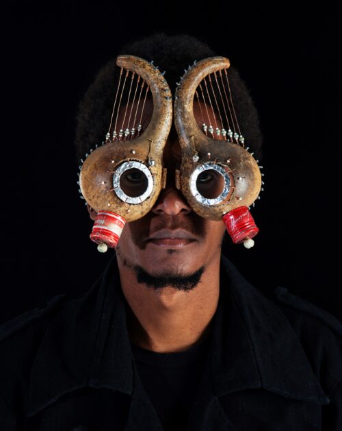 Nairobi-born Cyrus Kabiru, self-portrait of eye-wear.