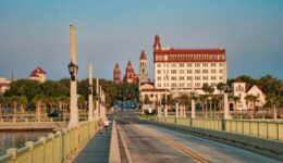 St Augustine from Bridge of Lions- SGS