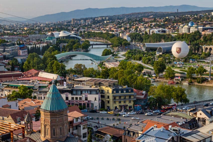 View of Tbilisi, Republic of Georgia. Maciej Kucharski vel Klemens photo.