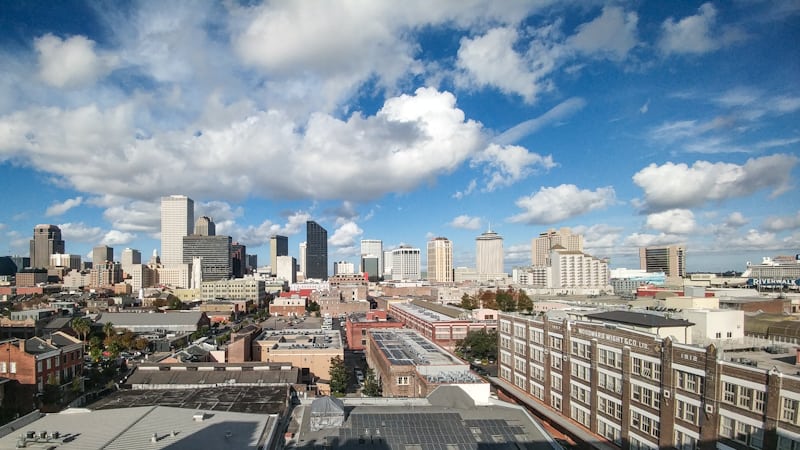 A New Orleans view that rivals some of the best at The Higgins Hotel at the World War II Museum. Christopher Ludgate Photos