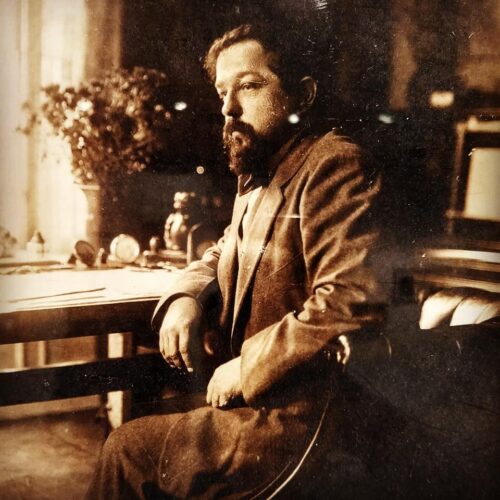 Photo of Composer Claude Debussy from Claude Debussy Museum in Saint-Germain en Laye villages