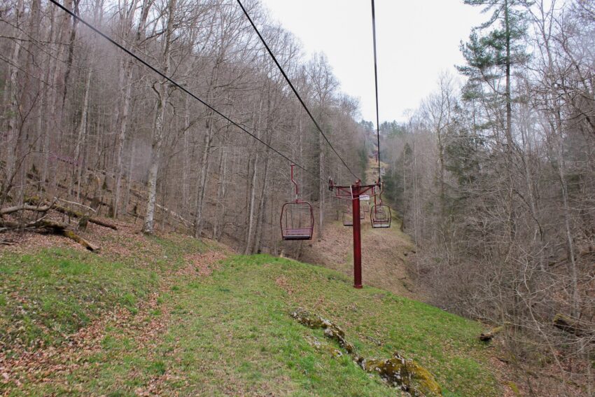 Perhaps not suitable for those with a fear of heights, the Sky Lift was an entertaining way to climb to the top.