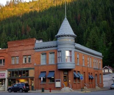 Downtown Wallace, Idaho. Once a silver capital, saved by tourism. Karin Leperi photos.