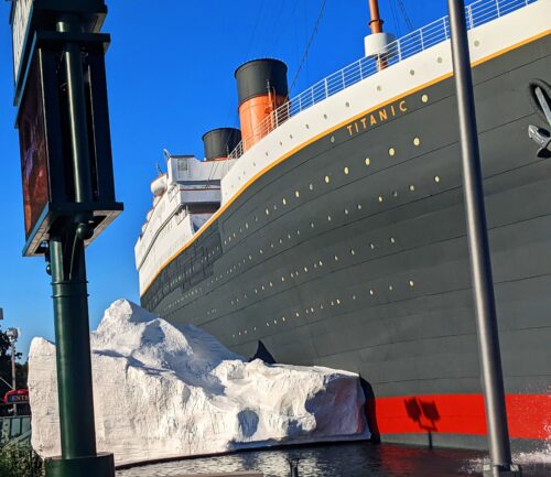 The Titanic Museum on the Branson Strip
