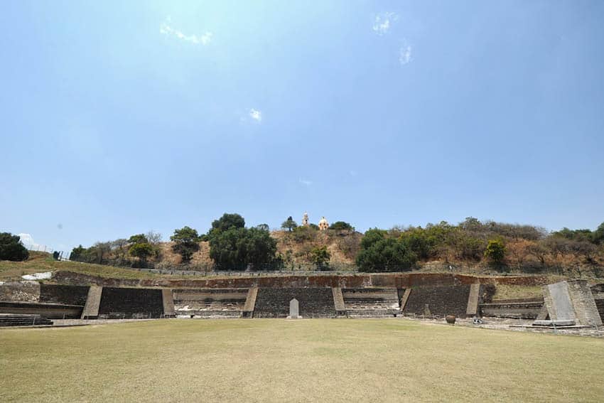 Remains of ancient Cholula, Zona Arqueológica.