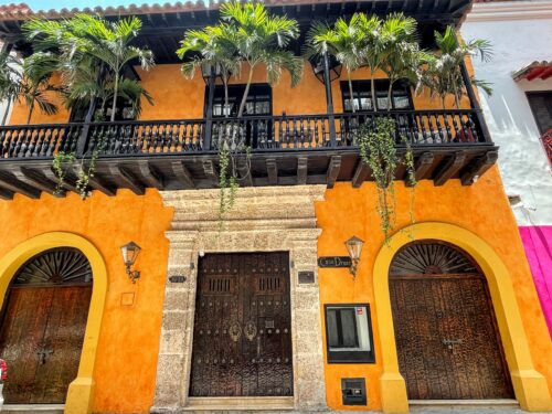 Casa Drake was built in 1560 and is where Drake stayed after he captured and sacked Cartagena.