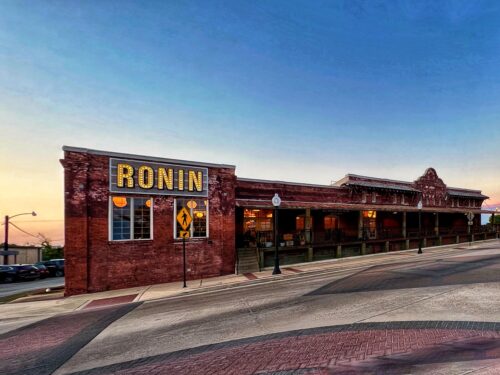 Ronin Farm & Restaurant is located in the renovated historic Ice House on Main Street 