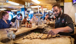 Superior Seafood happy hour in Louisiana.