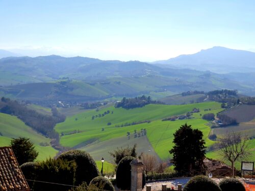 The landscapes of Lapedona.