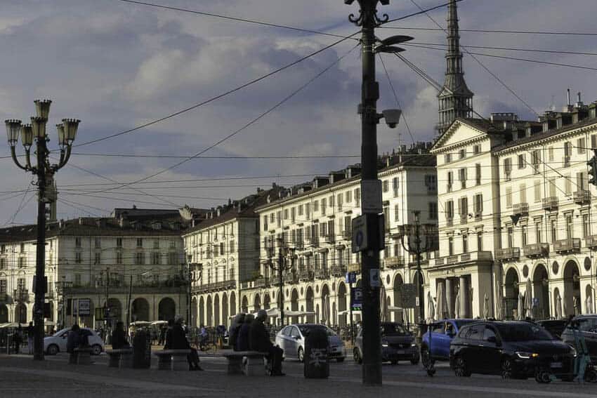 Piazza Vittorio Veneto. Cindy Bigras photos.