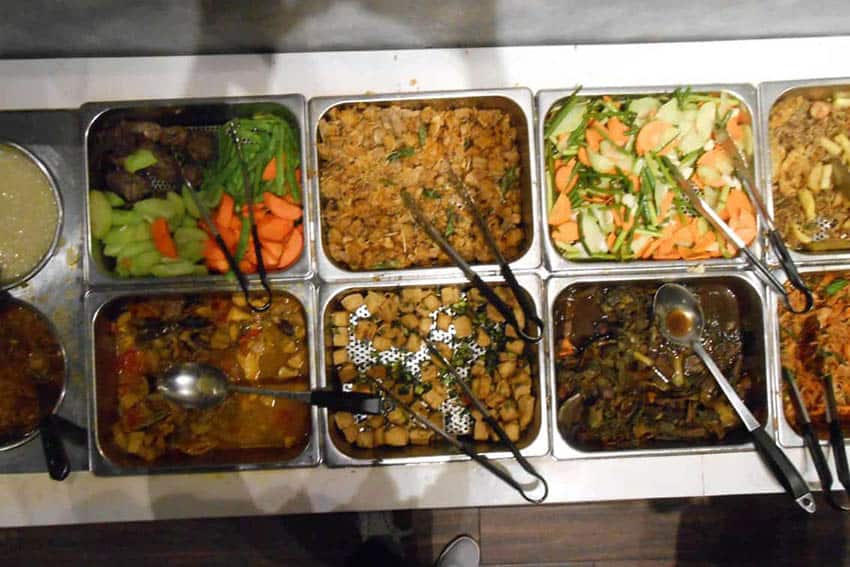 Vegan Buffet at Veggie Castle, Hanoi