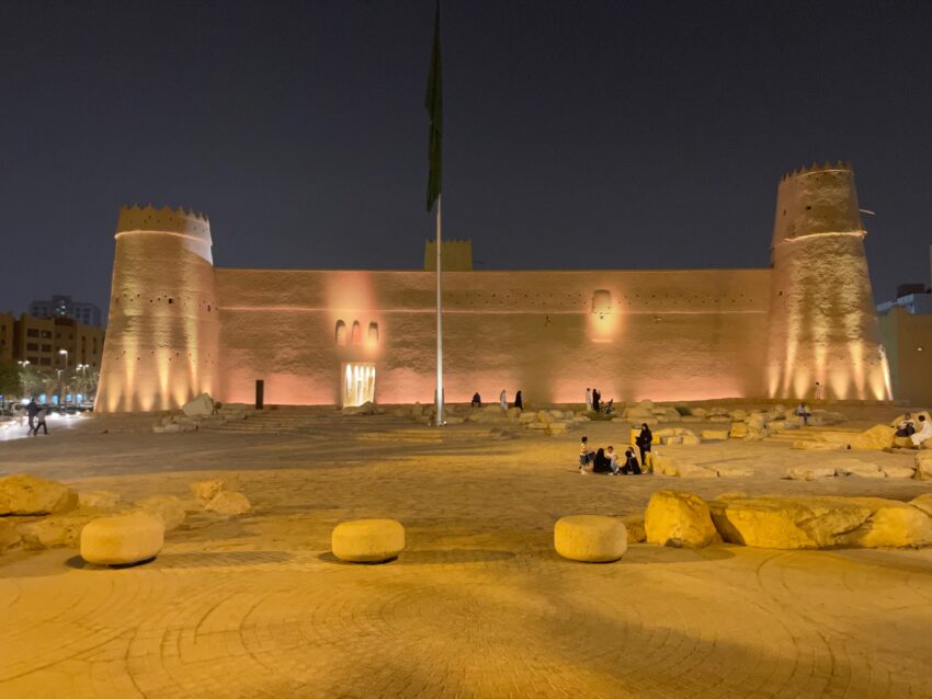 Masmak Fort, in the center of Saudi Arabia's capital city, Riyadh. Max Hartshorne photo.