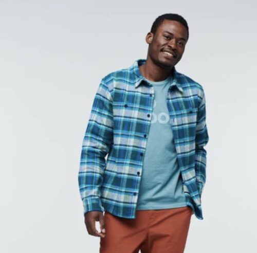 Valentines Ideas for Intrepid Travelers: Like You 6 Cotopaxi Mero flannel shirt jacket.