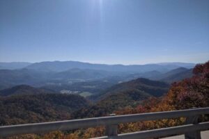 Foothills Parkway has some of the best panoramic views of the Smokies in Tennessee.