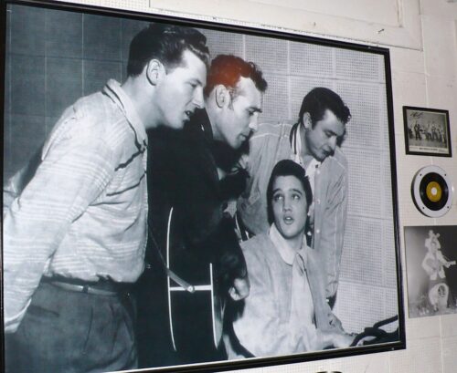 The Million Dollar Quartet happened when four entertainers stopped by Sun Studio for an impromptu jam.