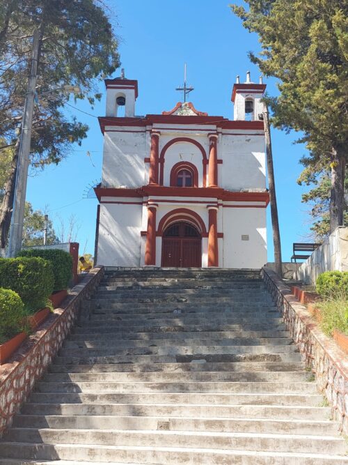 The Church of San Cristobalito, high up in the hills outside of the city
