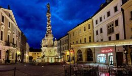 Kutna Hora's main square.