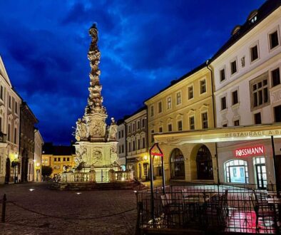 Kutna Hora's main square.
