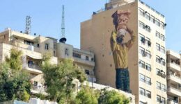 Street Art is everywhere in Amman.