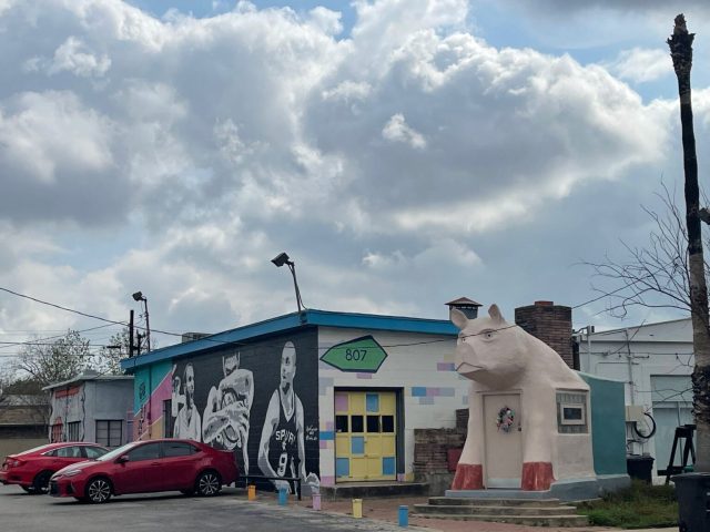 San Antonio is famous for its murals.