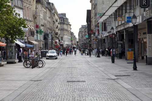 Caen Square, Normandy France. Paul Shoul photo