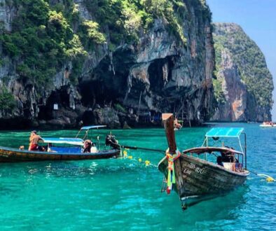 Longboats in Phang Nga Bay- photo by Noreen Kompanik.jpg