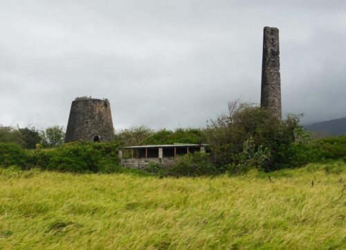 Roadside ruins from a 200 year old sugar plantation in St Kitts (Tab Hauser)