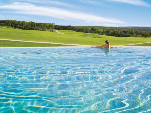 Adult Infinity Pool JW Marriott San Antonio