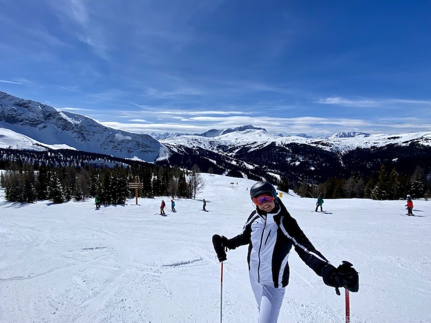 Isabella Bricker, a fundraiser at the Natural Resources Defence Council, enjoying the environment she works to protect. 