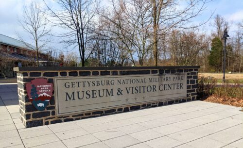 Entrance to the Gettysburg Museum & Visitor's Center