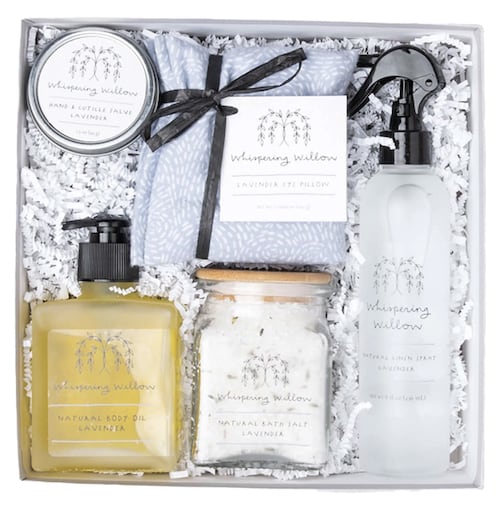 Whispering Willow Lavender Luxury Gift Box $95