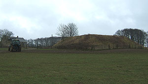 Tumps like this one have always been considered burial mounds, but they may also have been boundary markers.