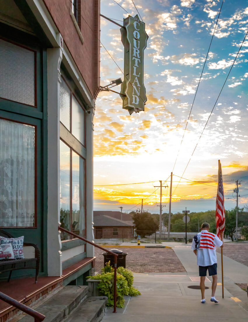 Glorious Road Trip in Kansas: More Than a Fly-Over 10 Courtland Hotel