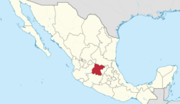 map of guanajuato