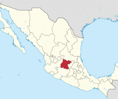 map of guanajuato