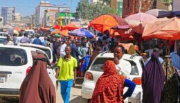 Hargeisa street in the center
