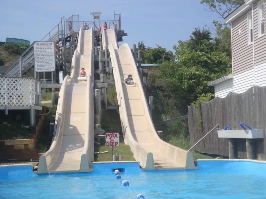 Amusement Parks at the Beach: Where did they all Go? 5 Though Water Wizz in Rhode Island has closed, its memories live on. Donna Nenninger Photos.