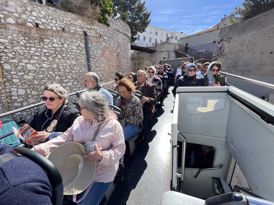 Marseille is known for 2 things: windy conditions and steep inclines so hold onto your hat!