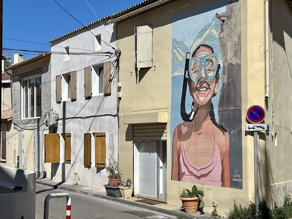Marseille, France: Biking to the Calanques 16 The arrondisements of Marseille abound with street art.