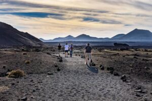 Traveling Lanzarote: Hot Times in the Canary Islands Volcán del Cuervo trekking