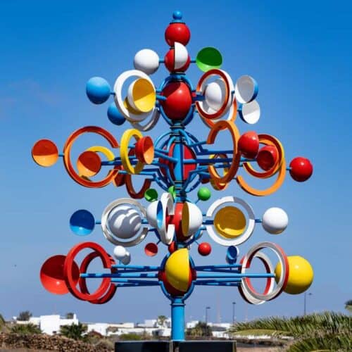 Cesar Manrique wind sculpture