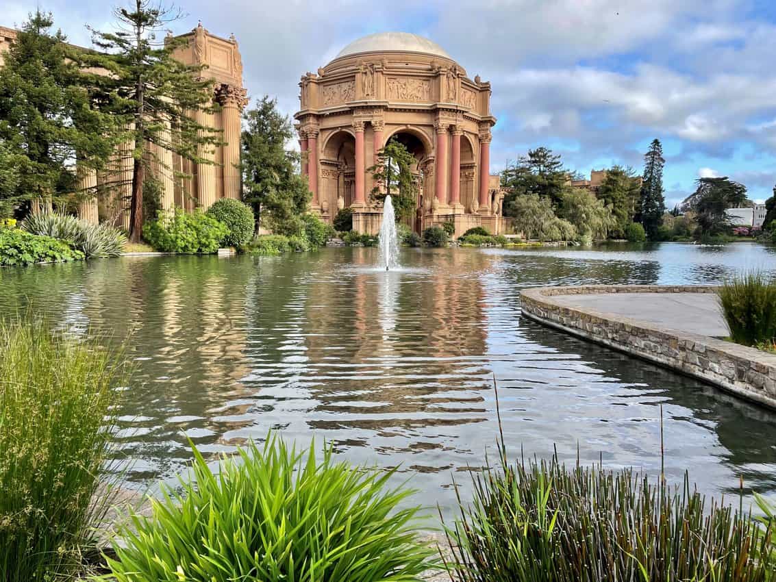 The Presidio and the Palace of Fine Arts are as beautiful as ever. Rich Grant photos.