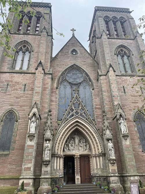 Inverness Cathedral is the most-northern Anglican cathedral in the UK.