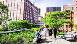 The High Line has many activities surrounding it, even art. People can currently view public art installations and the expansion will allow for more to be added. Simon Bak Photos