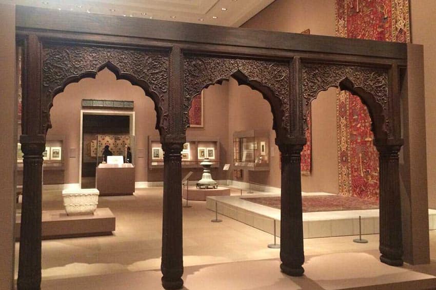 An exhibit showcasing South Asian art and artifacts at the Metropolitan Museum of Art. Photos by Susmita Sengupta 