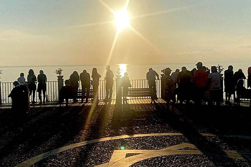 Tropea: The Gem of Calabria 3 Sunset from Largo Villetta