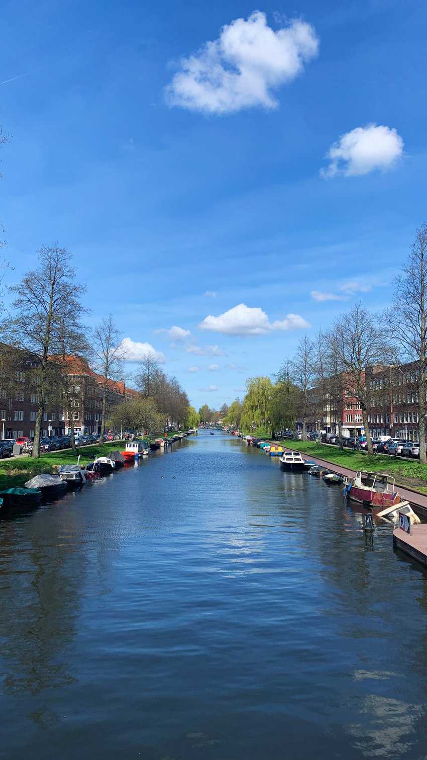 Canal in Amsterdam. Kaelie Piscitello Photos