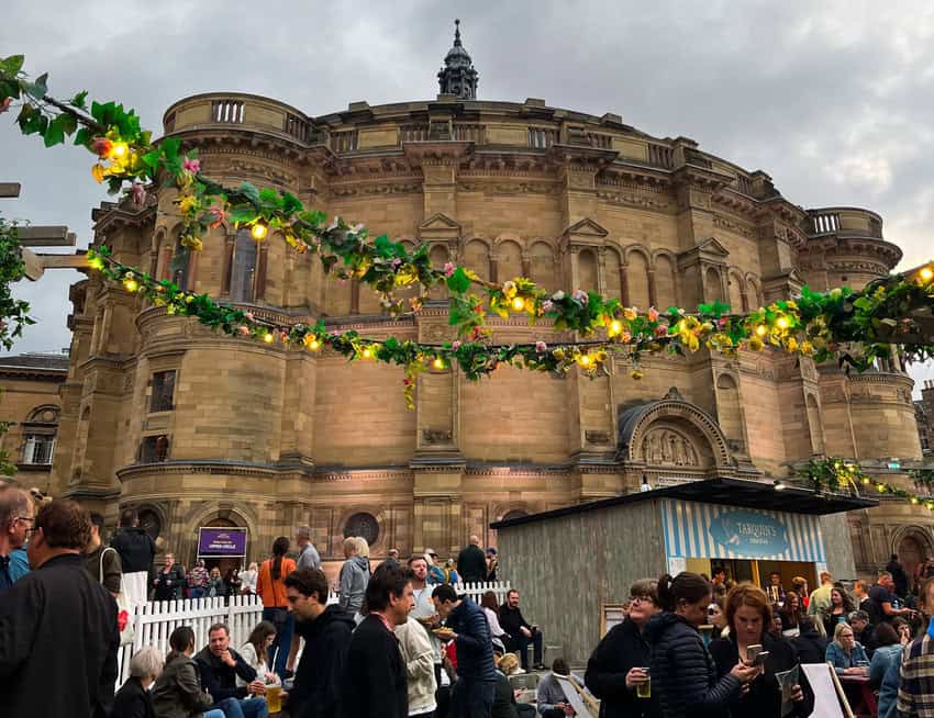 Surviving Your First Edinburgh Fringe 1 A view of one of the Gilded Balloon theatres in Edinburgh.