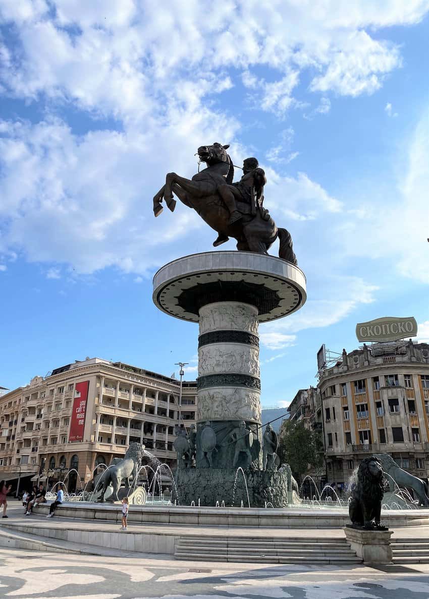 Alexander the Great in Skopje